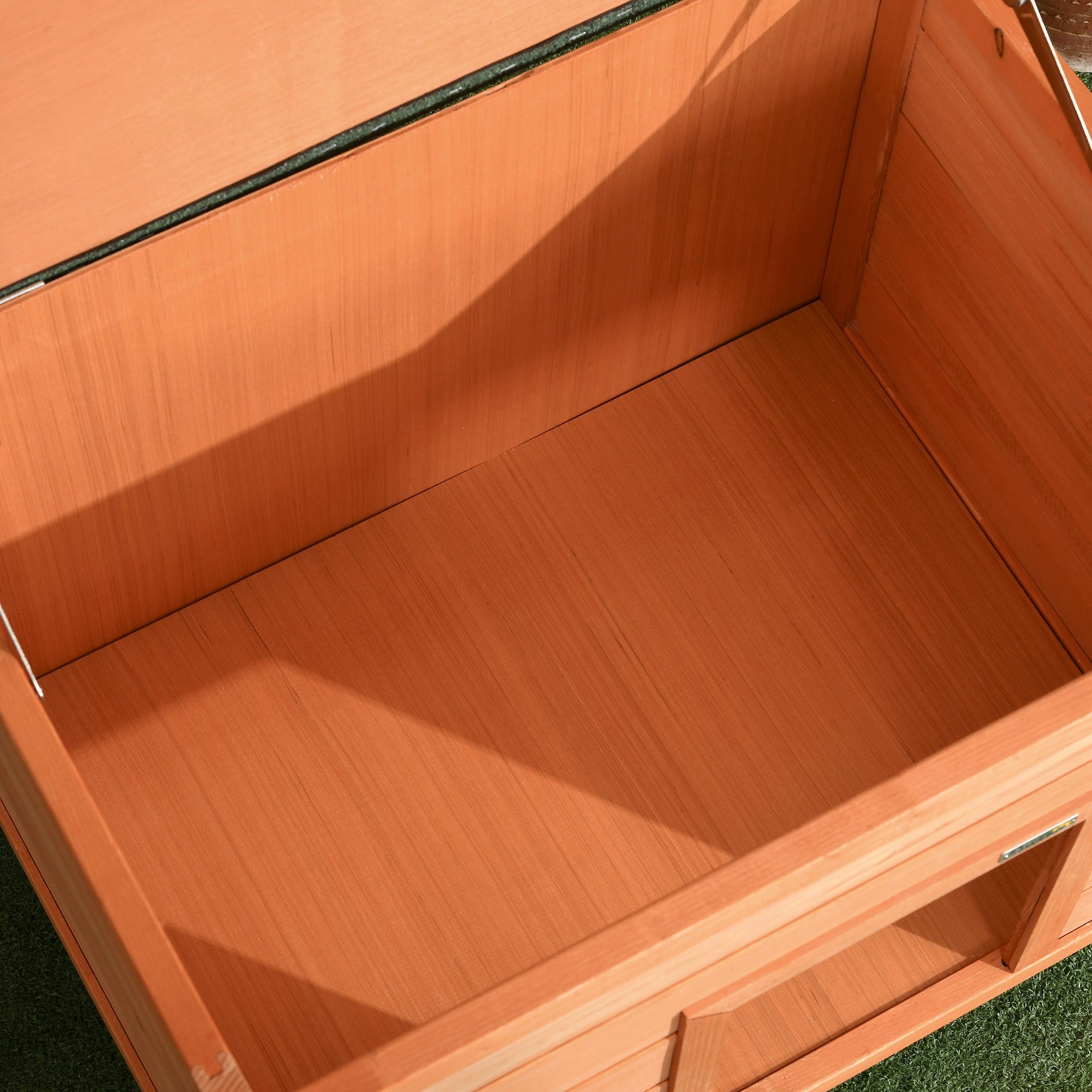Niche en bois  pour chien - Toit ouvrant 🐾