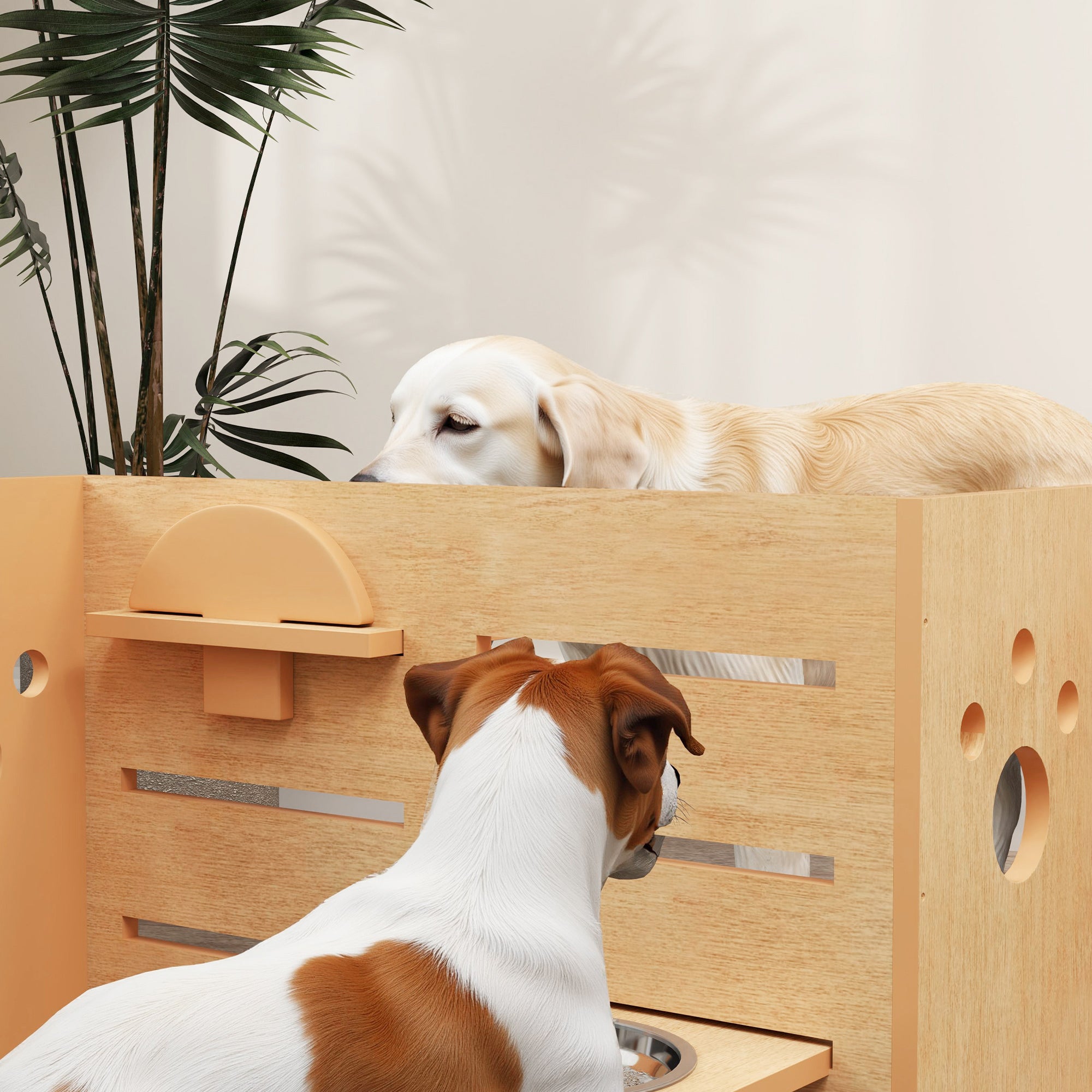 Gamelle surélevée réglage pour chien-2 bols🐾